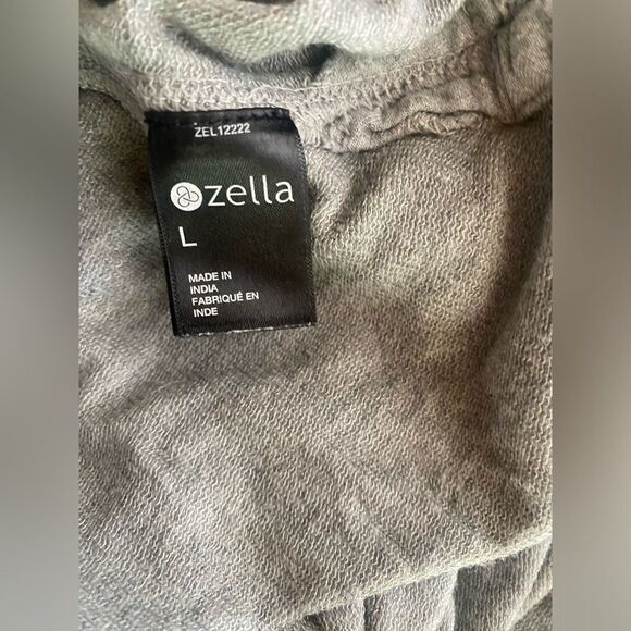 Zella Dress Women Gray Sz Large Sleeveless Studio Lite  Active Sweatshirt - Picture 7 of 13